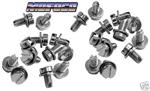 24 VW BUG ENGINE TIN FAN SHROUD SHEET METAL SCREWS N107101